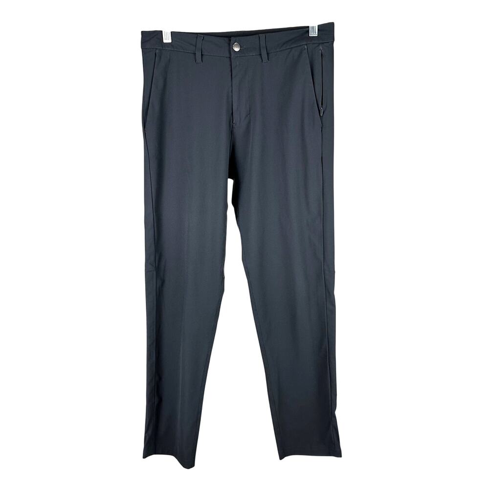 Lululemon Commission Pant Slim Warpstreme Obsidian Men's Size 31 x 28 EUC